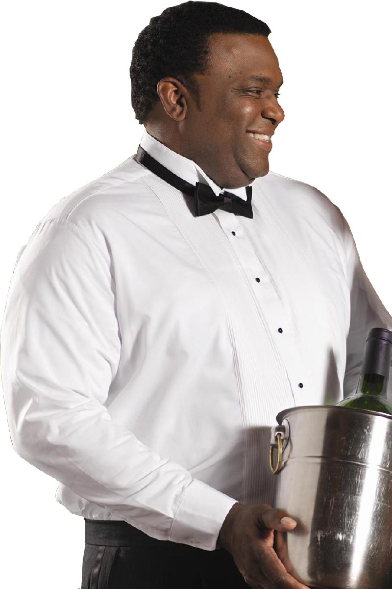 Wing Tip Tuxedo Shirt - 35" Sleeve